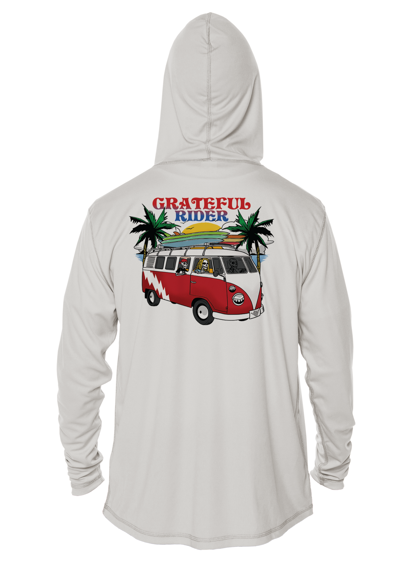 Grateful Rider Truckin' UV Hoodie