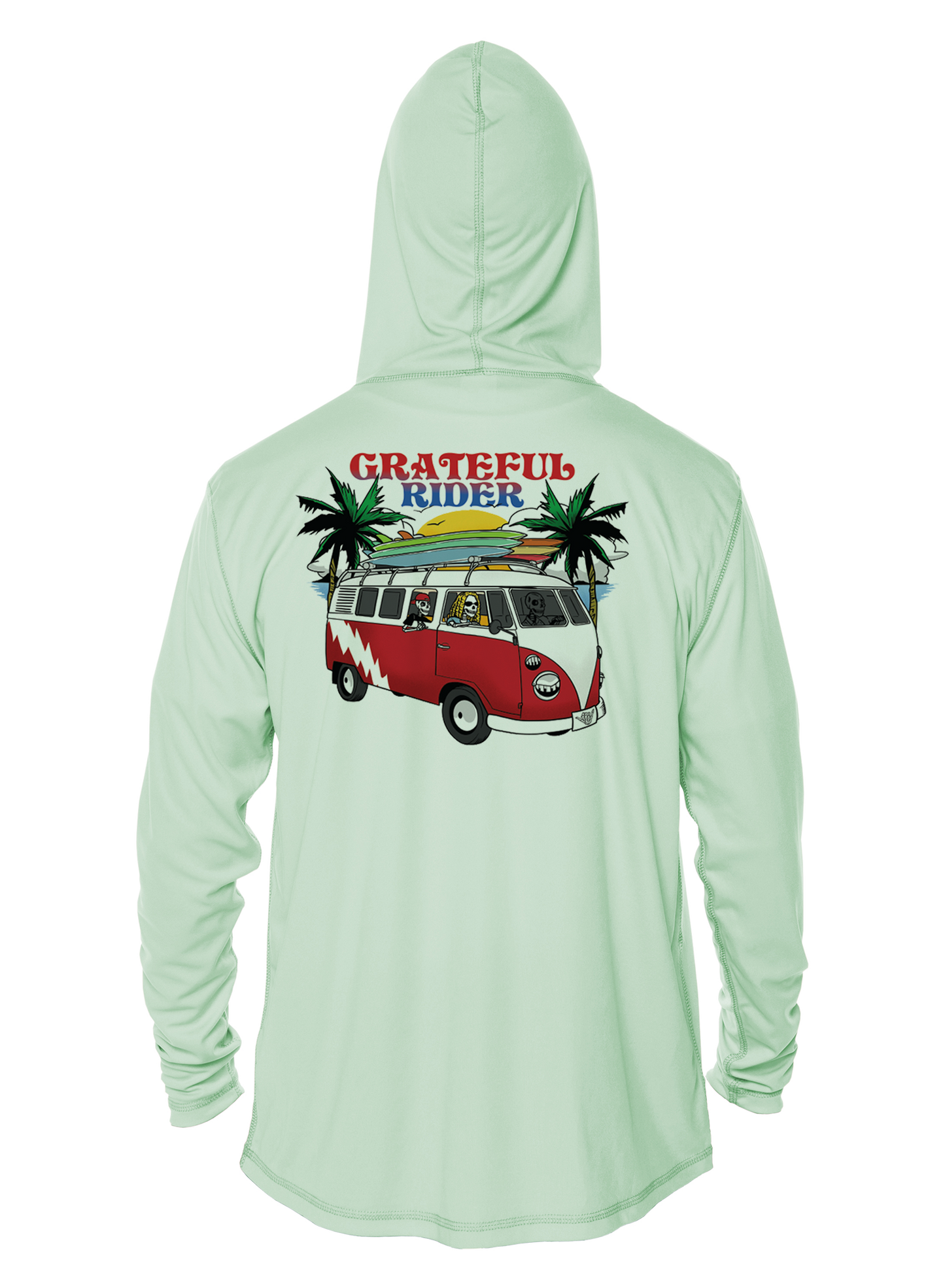 Grateful Rider Truckin' UV Hoodie