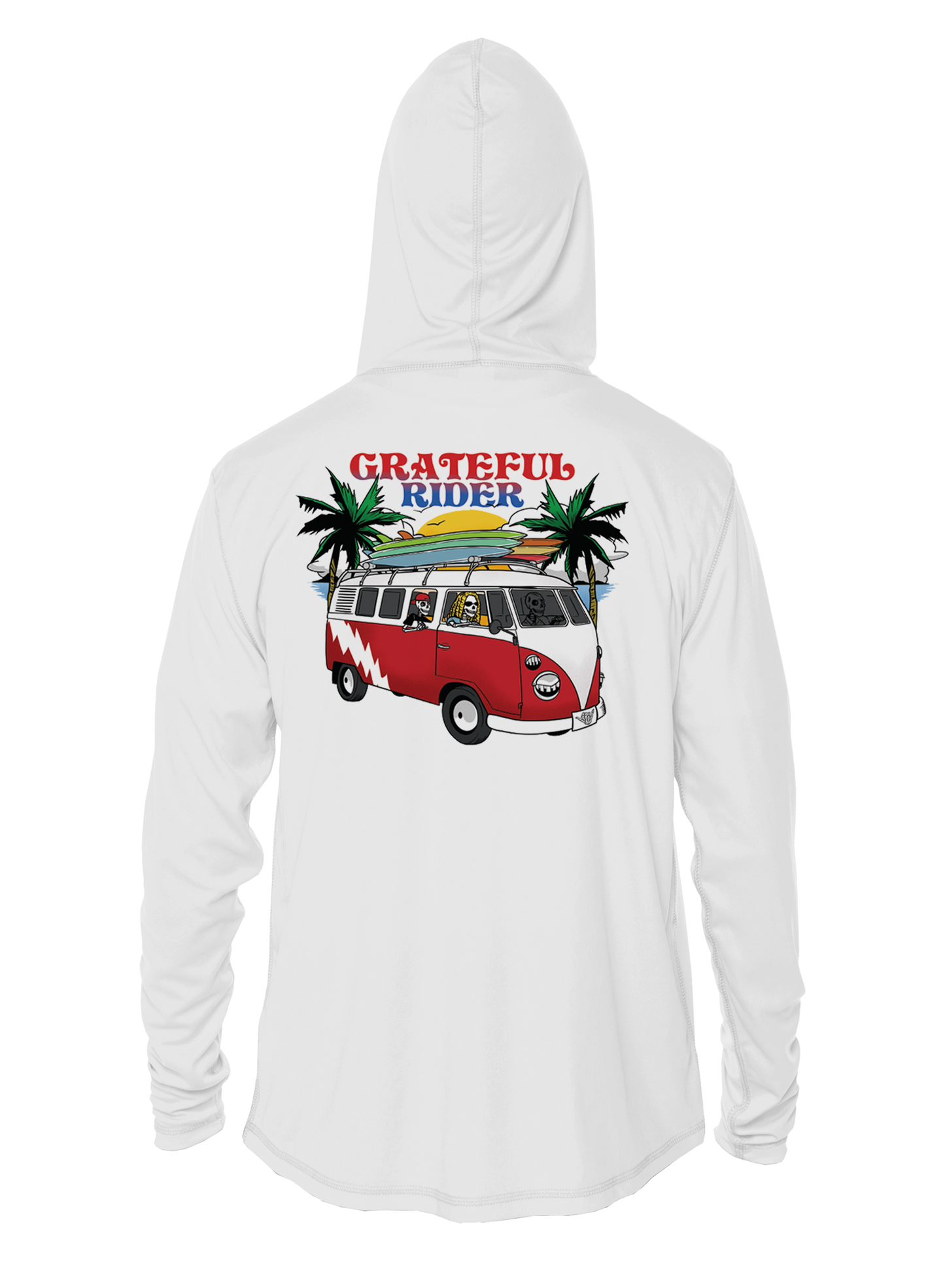 Grateful Rider Truckin' UV Hoodie