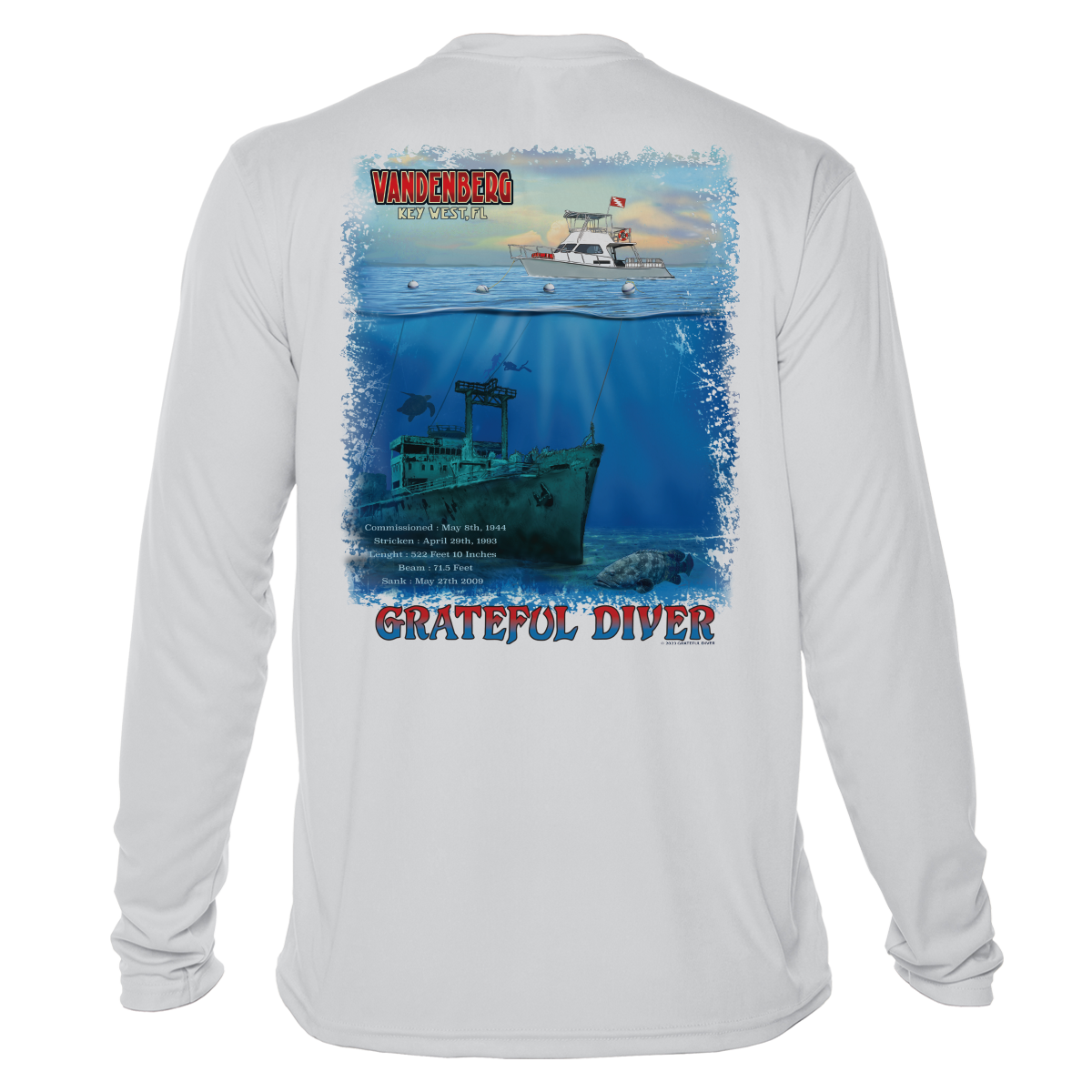Grateful Diver Vandenberg UV Shirt