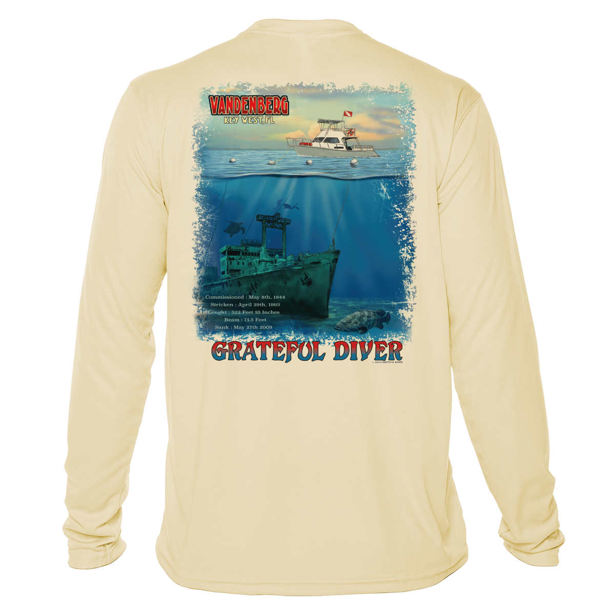 Grateful Diver Vandenberg UV Shirt