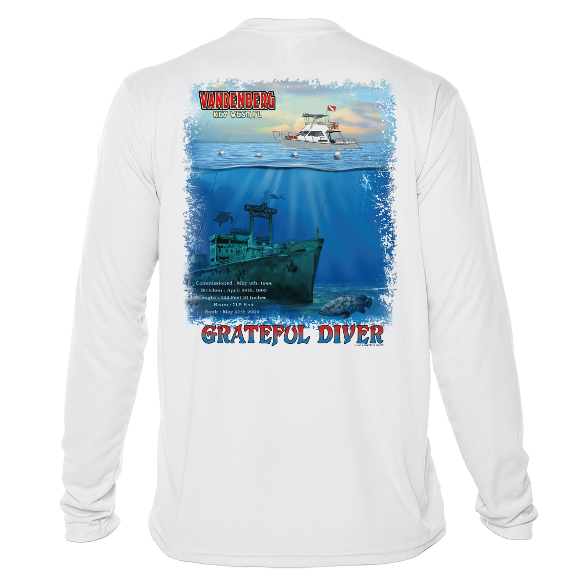 Grateful Diver Vandenberg UV Shirt