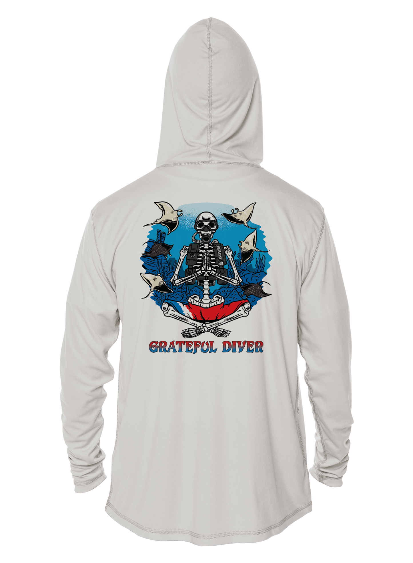 Grateful Diver Yogi Diver UV Hoodie