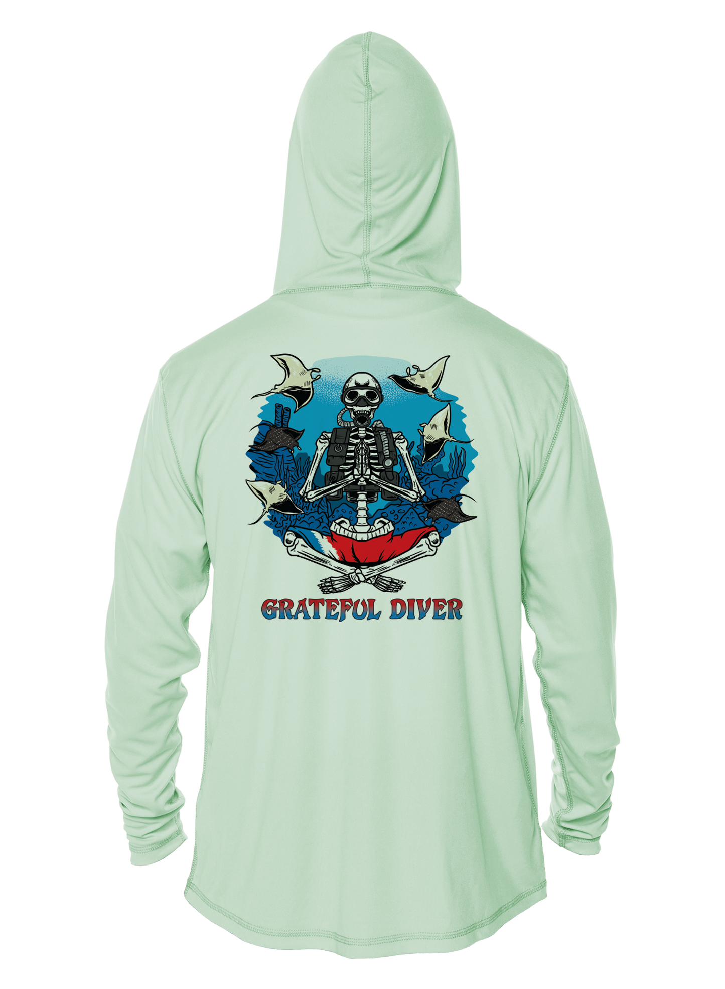 Grateful Diver Yogi Diver UV Hoodie