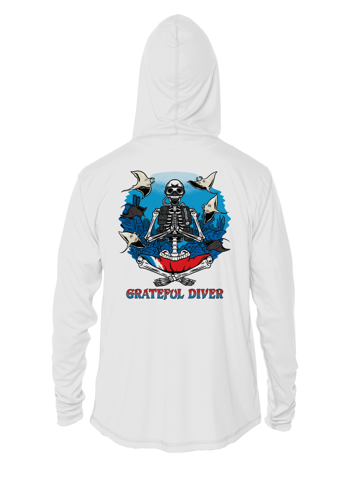 Grateful Diver Yogi Diver UV Hoodie