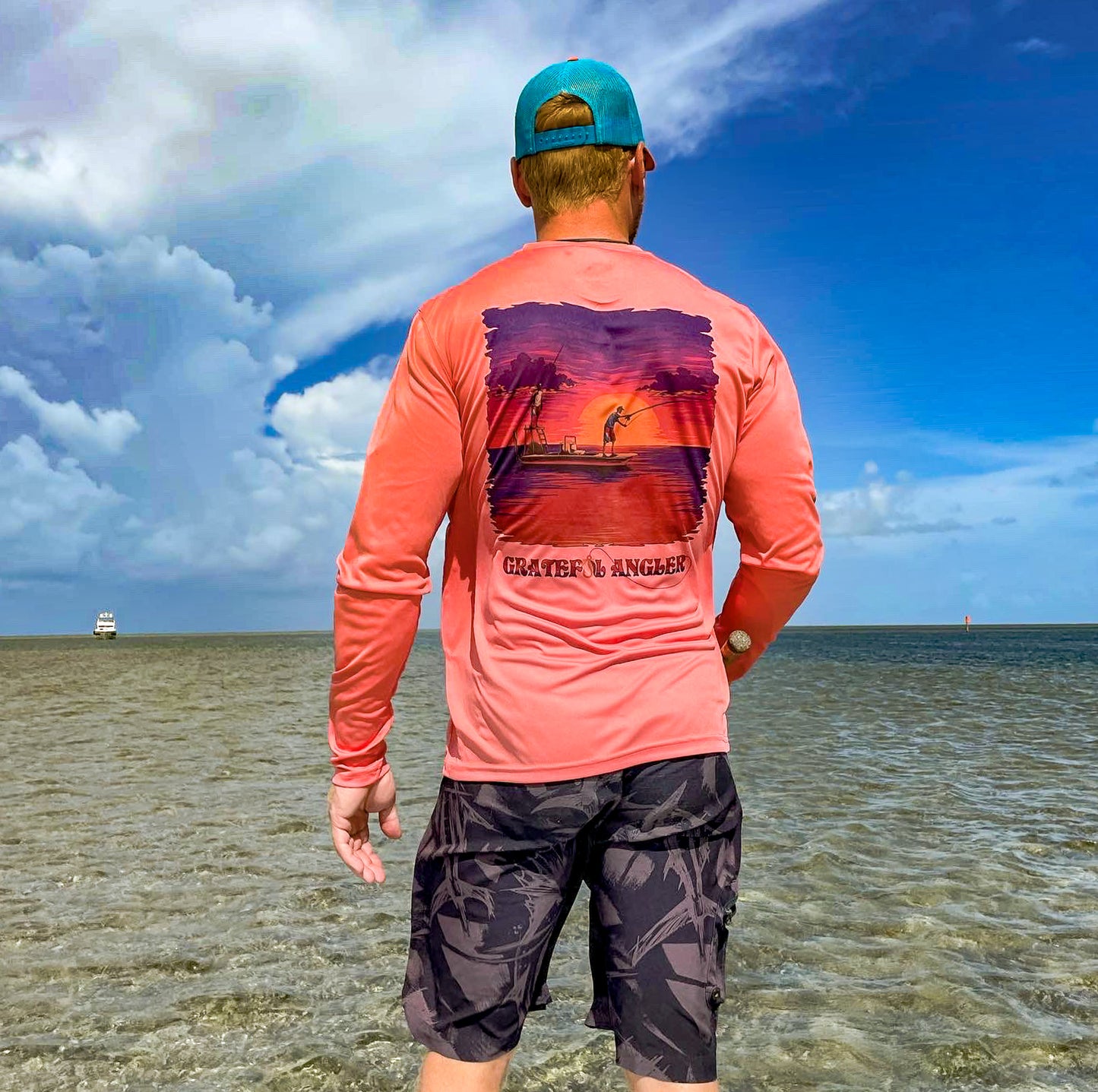 Grateful Angler Skeleton Anglers UV Shirt
