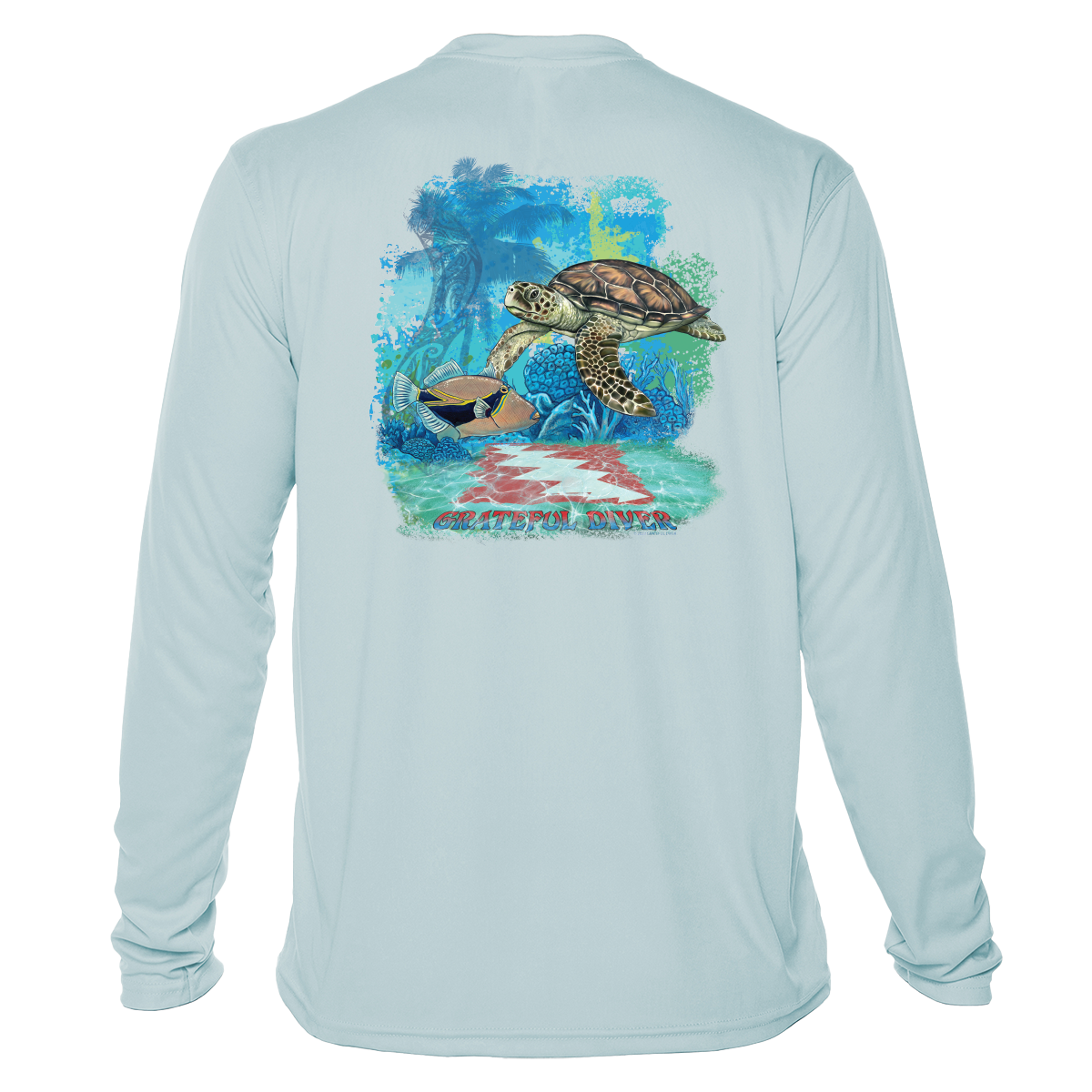 Grateful Diver Aloha Turtle UV Shirt