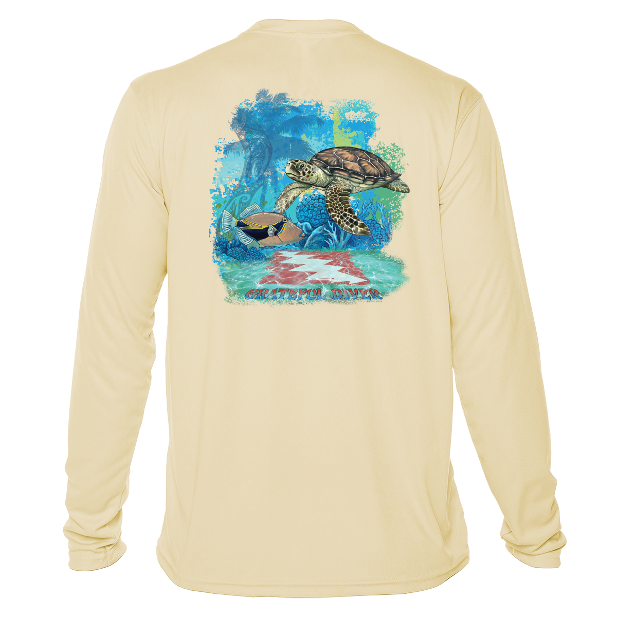 Grateful Diver Aloha Turtle UV Shirt
