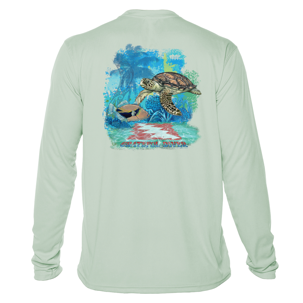 Grateful Diver Aloha Turtle UV Shirt