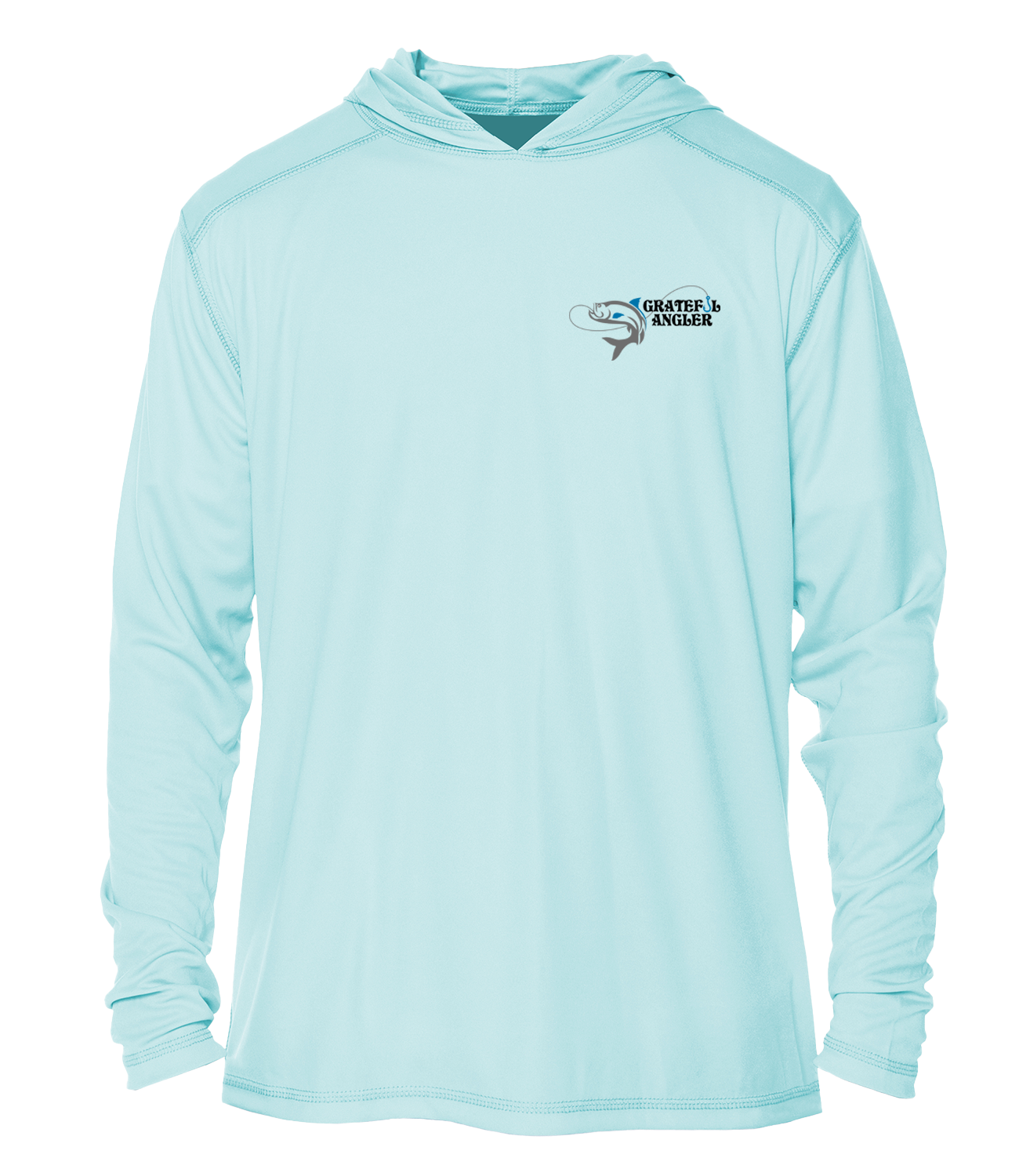 Grateful Angler Skeleton Anglers UV Hoodie