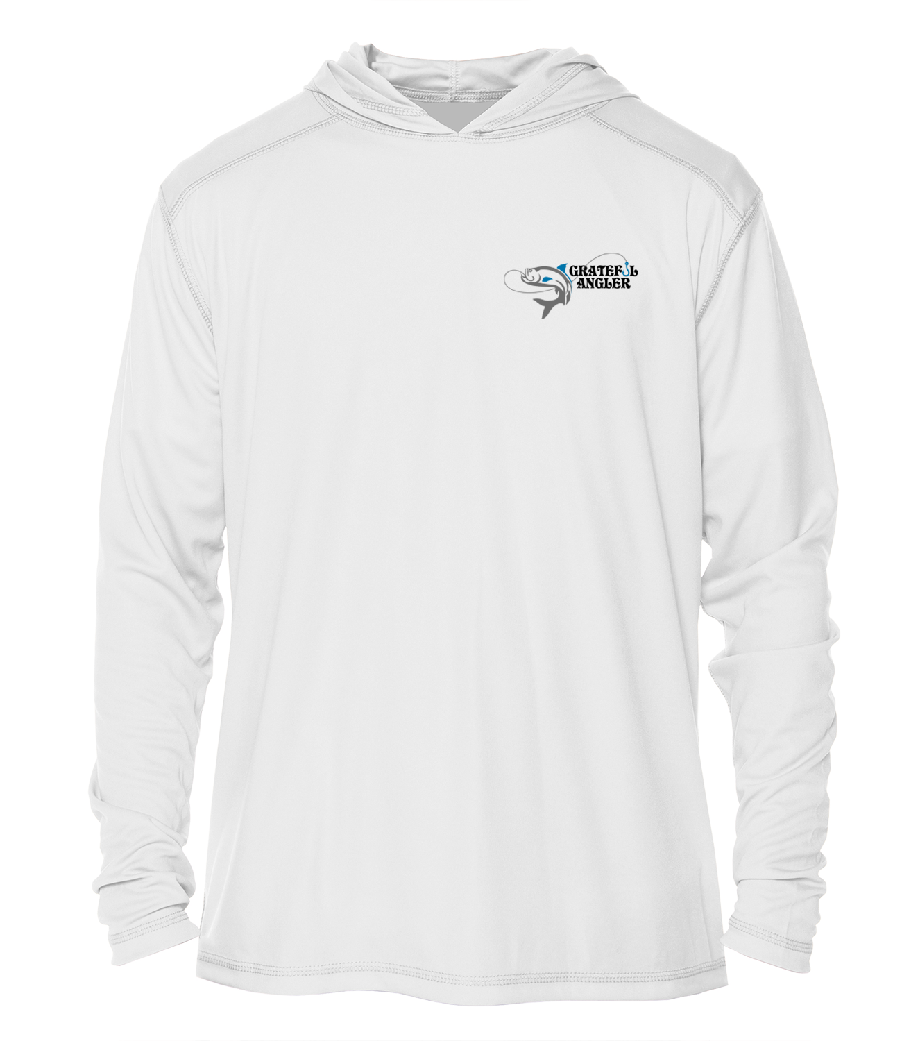 Grateful Angler Skeleton Anglers UV Hoodie
