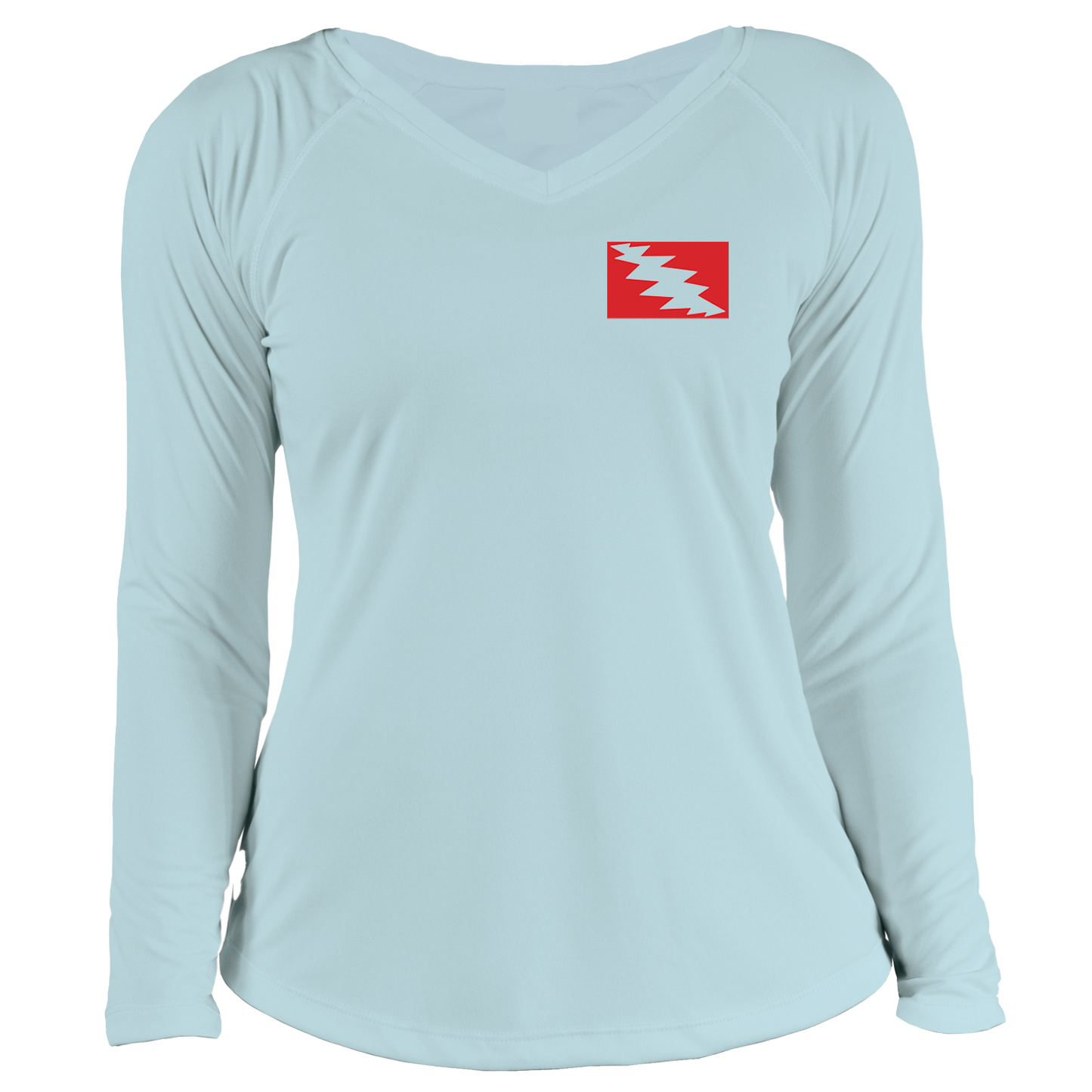 Grateful Diver Skeleton Diver UV Shirt - Women's V-Neck