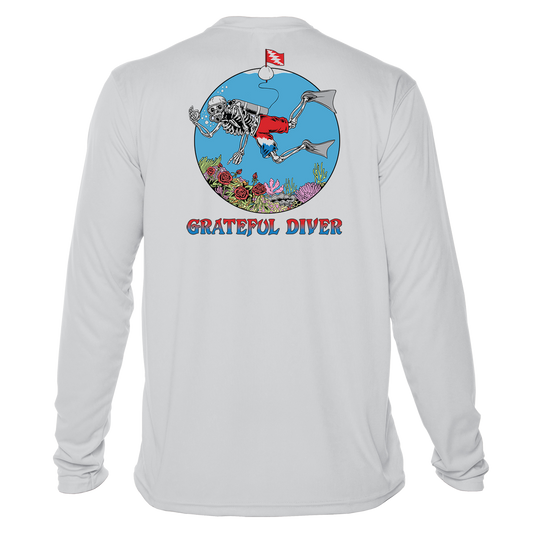 Grateful Diver Skeleton Diver UV Shirt