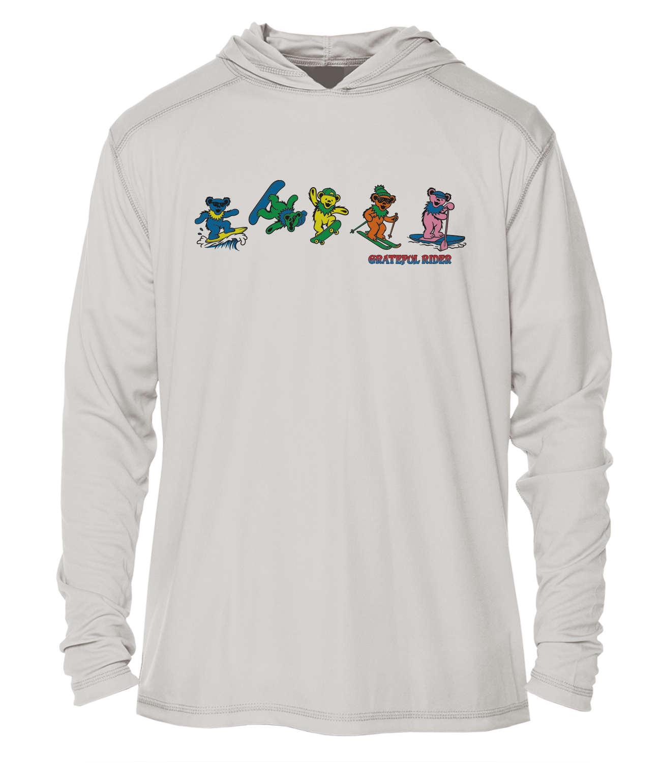 Adrenaline Bears UPF 50+ Performance Hoodie | Grateful Rider