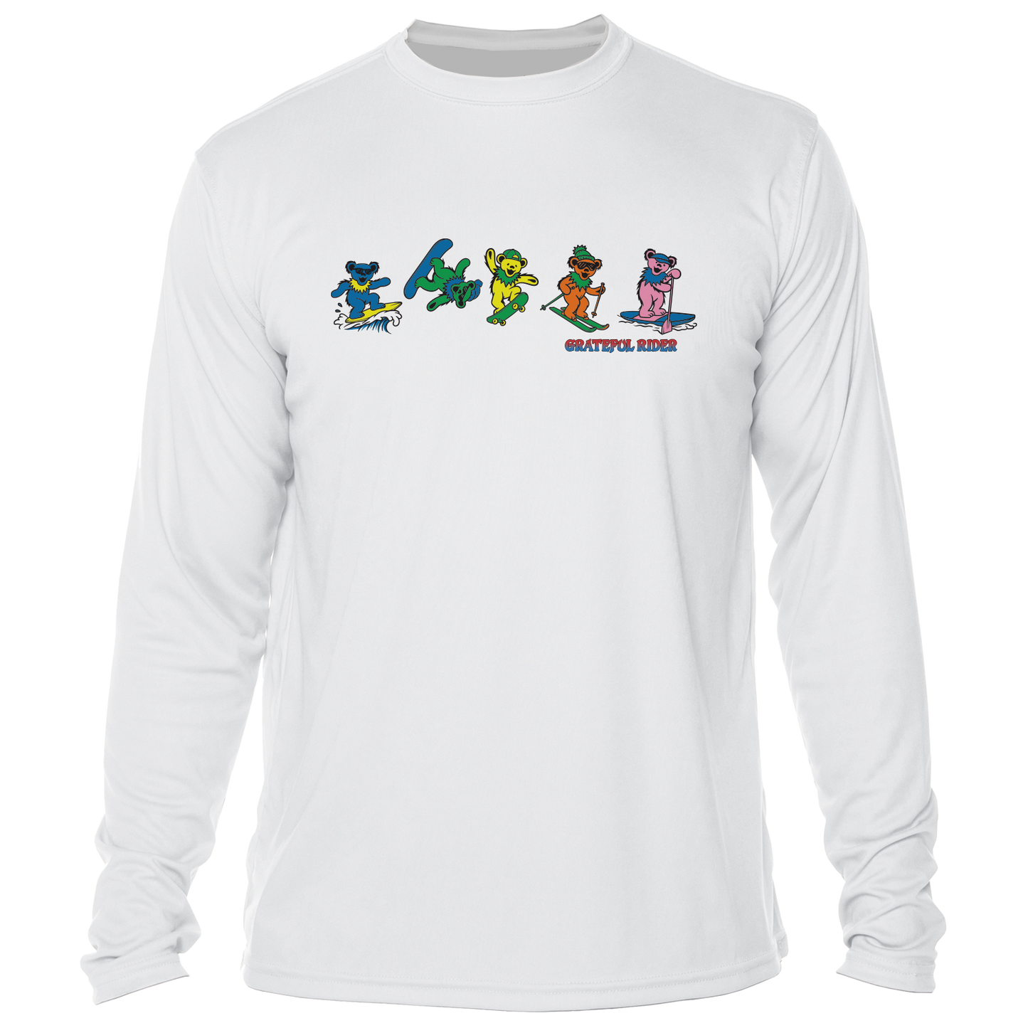 Adrenaline Bears UPF 50+ Long Sleeve Shirt | Grateful Rider