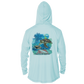 Aloha Turtle UPF 50+ Performance Hoodie | Grateful Diver