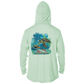 Aloha Turtle UPF 50+ Performance Hoodie | Grateful Diver