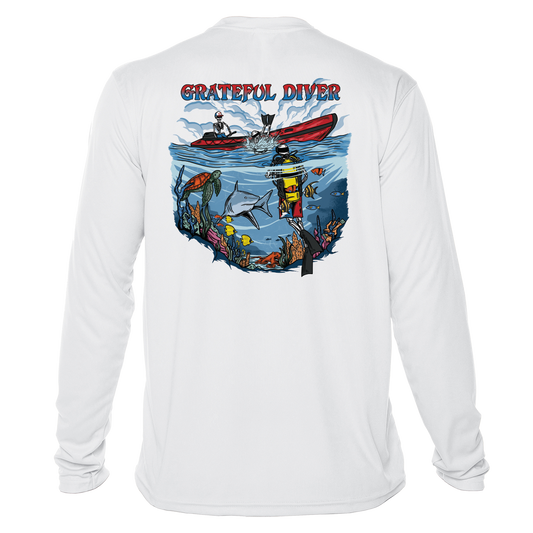 Back Roll UPF 50+ Long Sleeve Shirt | Grateful Diver