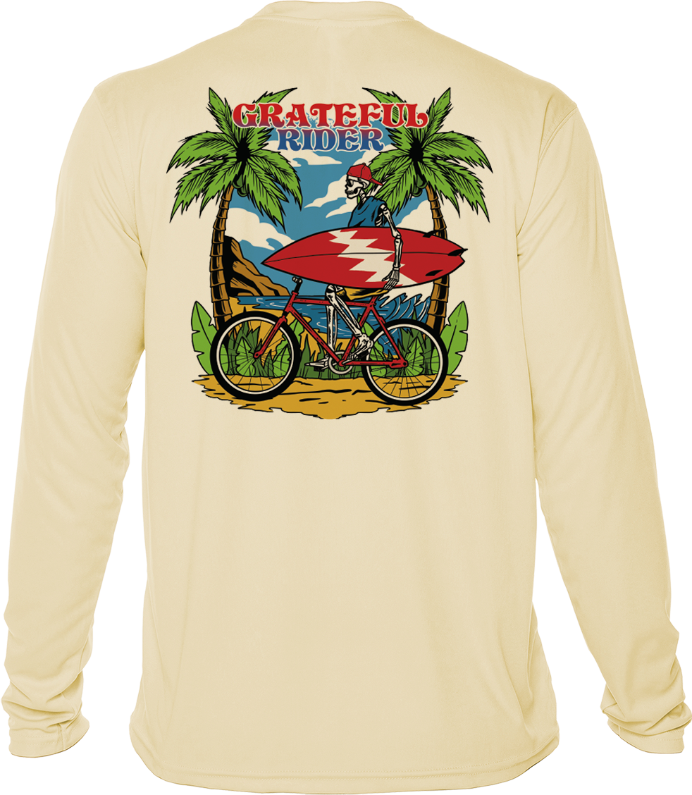 Grateful Rider Beach Cruiser UV Shirt