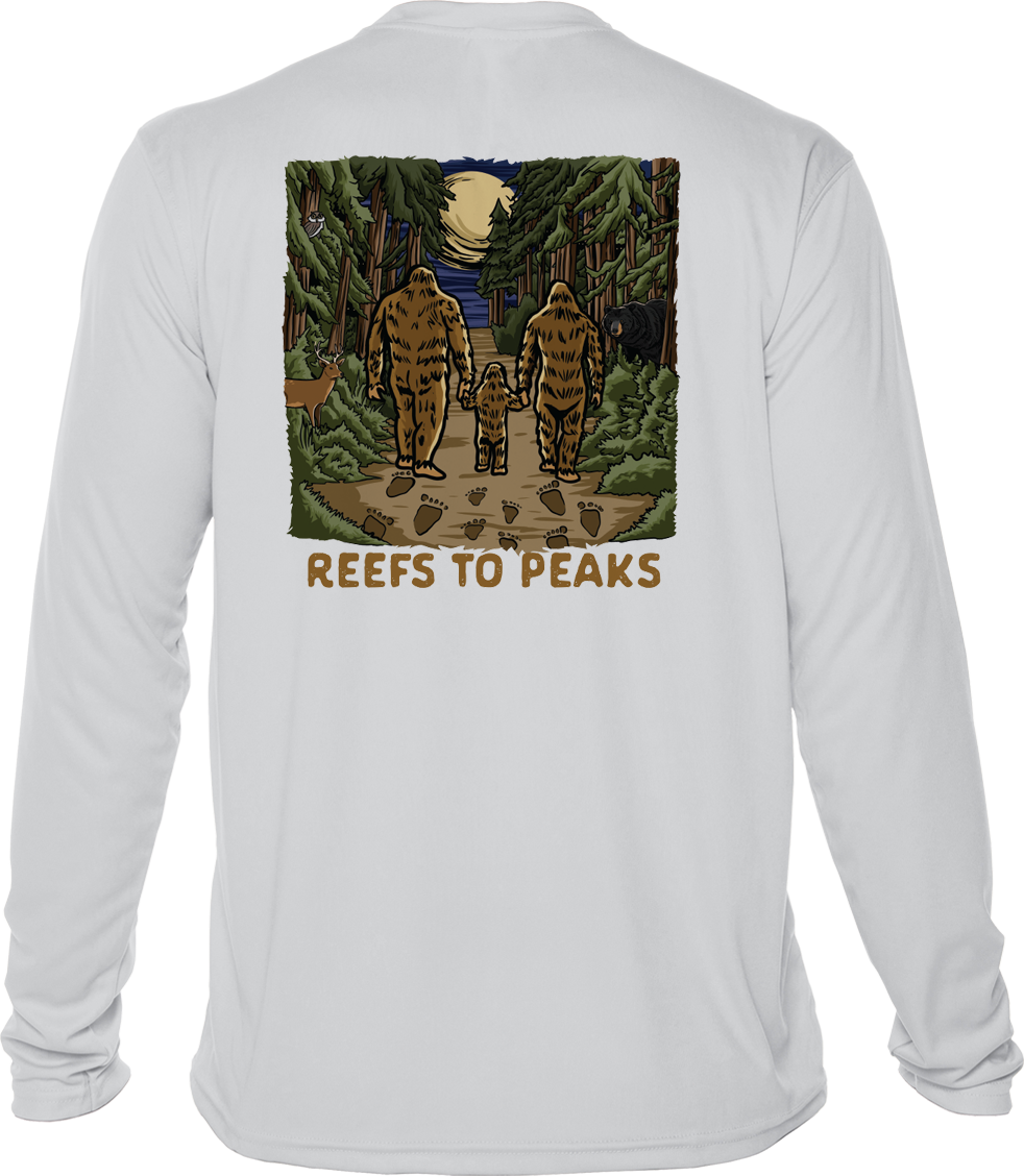Sasquatch Stroll UPF 50+ Long Sleeve Shirt | Reefs to Peaks