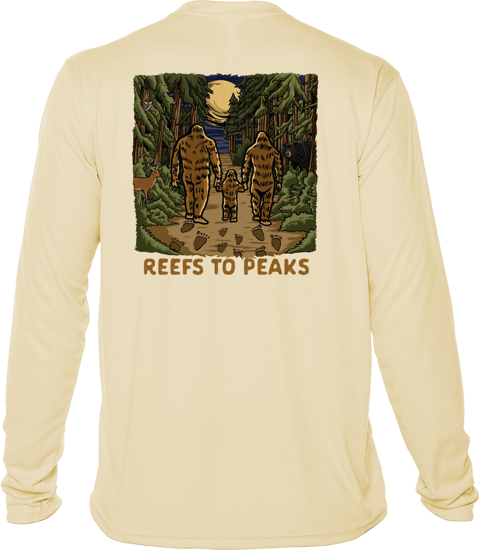 Sasquatch Stroll UPF 50+ Long Sleeve Shirt | Reefs to Peaks