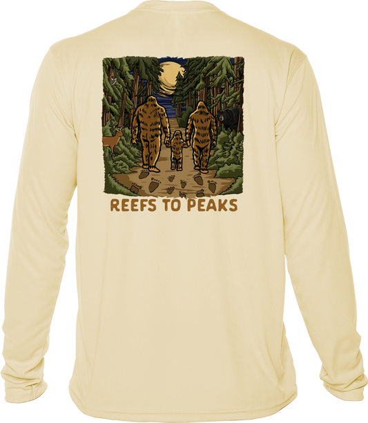 Sasquatch Stroll UPF 50+ Long Sleeve Shirt | Reefs to Peaks