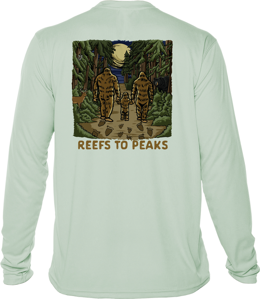 Sasquatch Stroll UPF 50+ Long Sleeve Shirt | Reefs to Peaks