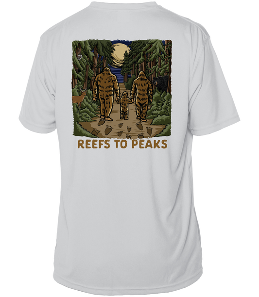 Sasquatch Stroll UPF 50+ Short Sleeve Shirt | Reefs to Peaks