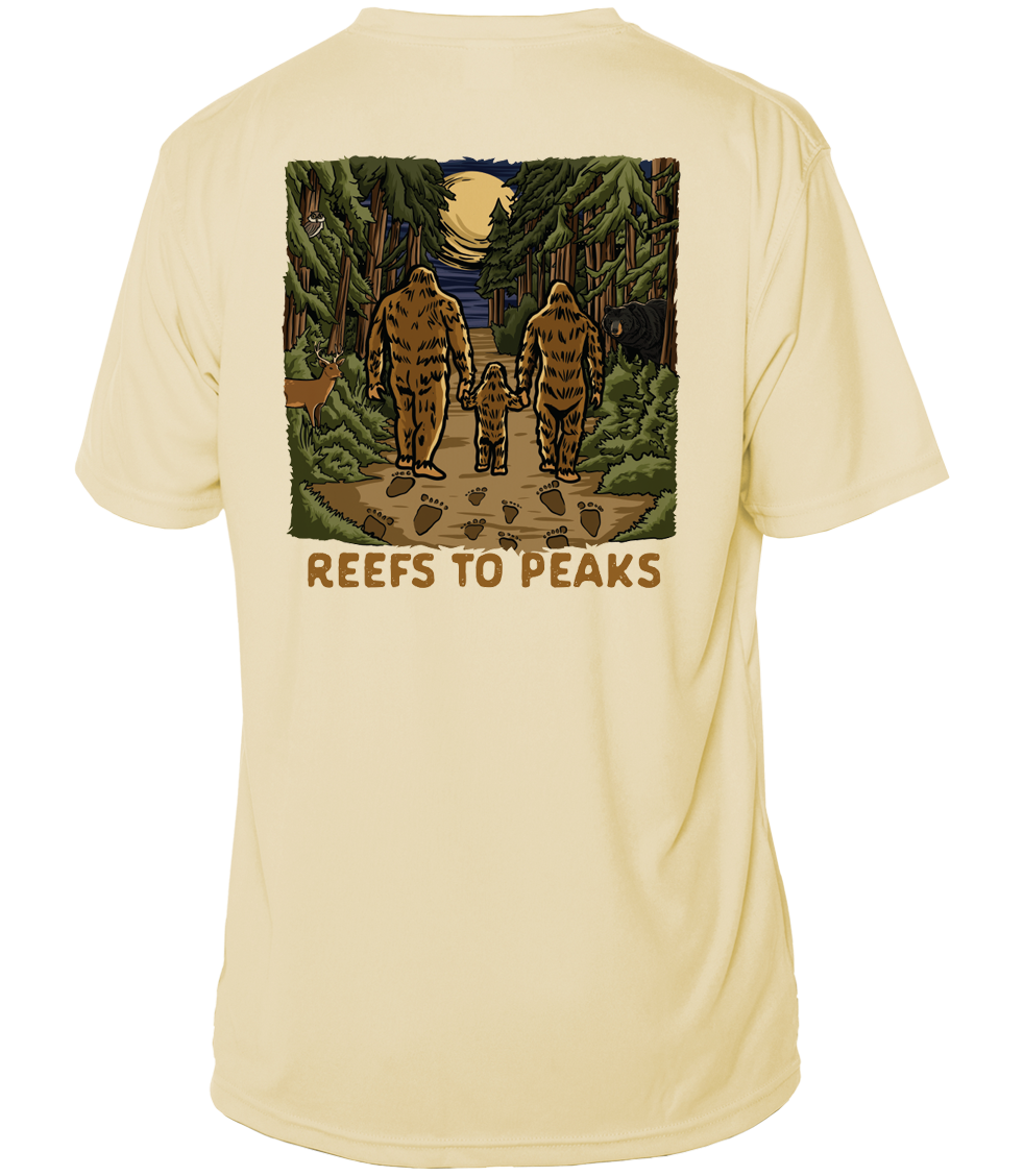 Sasquatch Stroll UPF 50+ Short Sleeve Shirt | Reefs to Peaks