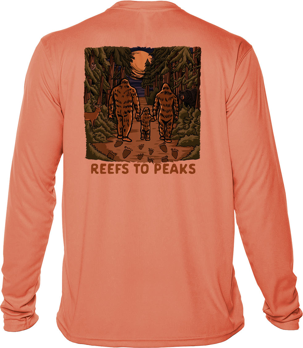Sasquatch Stroll UPF 50+ Long Sleeve Shirt | Reefs to Peaks