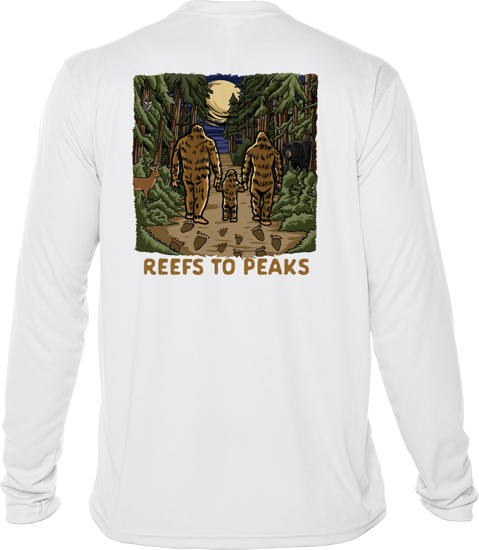 Sasquatch Stroll UPF 50+ Long Sleeve Shirt | Reefs to Peaks