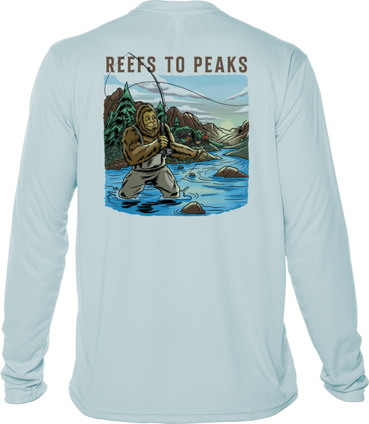 Sasquatch Angler UPF 50+ Long Sleeve Shirt | Reefs to Peaks
