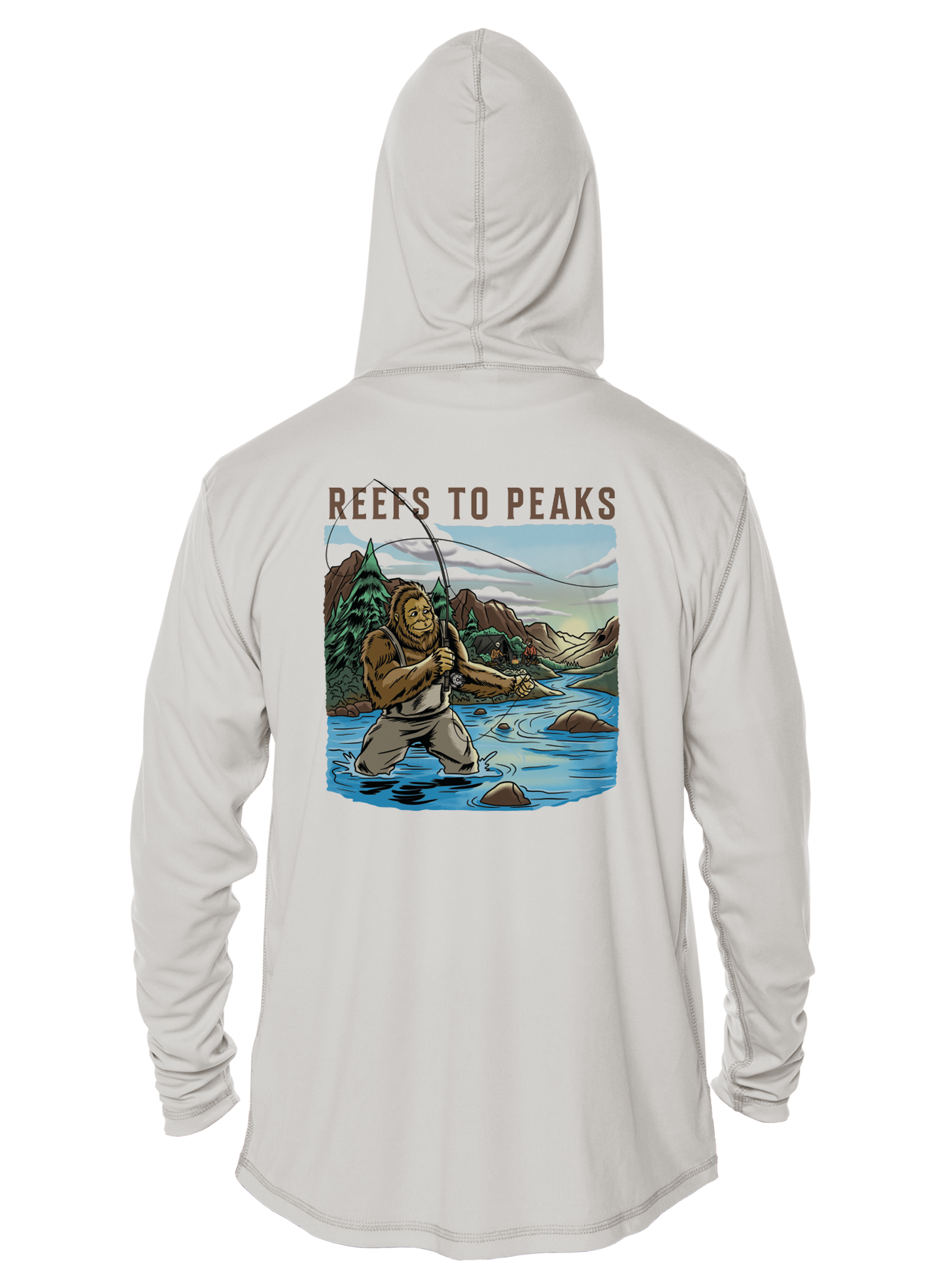 Sasquatch Angler UPF 50+ Performance Hoodie | Reefs to Peaks