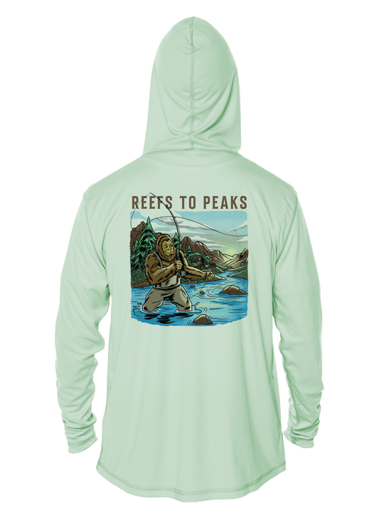 Sasquatch Angler UPF 50+ Performance Hoodie | Reefs to Peaks