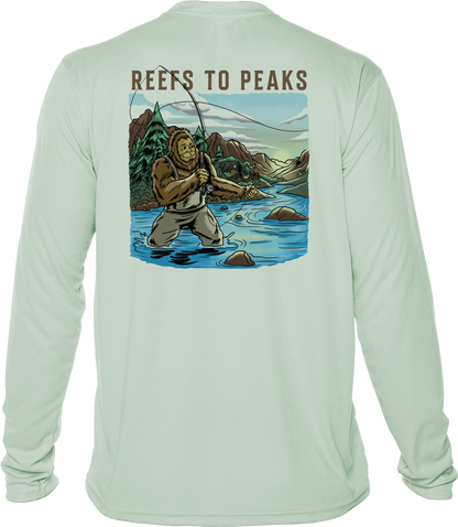 Sasquatch Angler UPF 50+ Long Sleeve Shirt | Reefs to Peaks