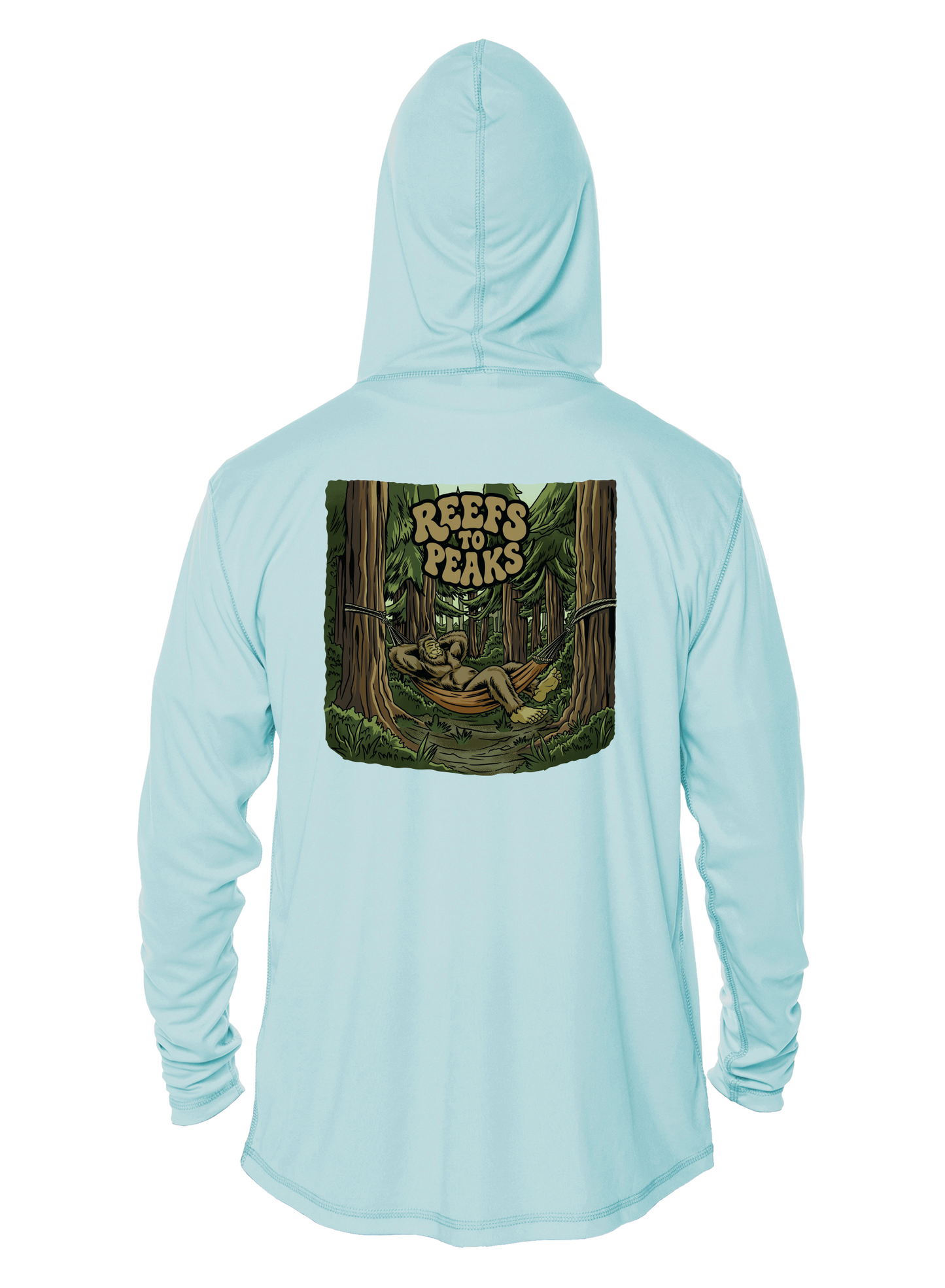Sasquatch Siesta UPF 50+ Performance Hoodie | Reefs to Peaks