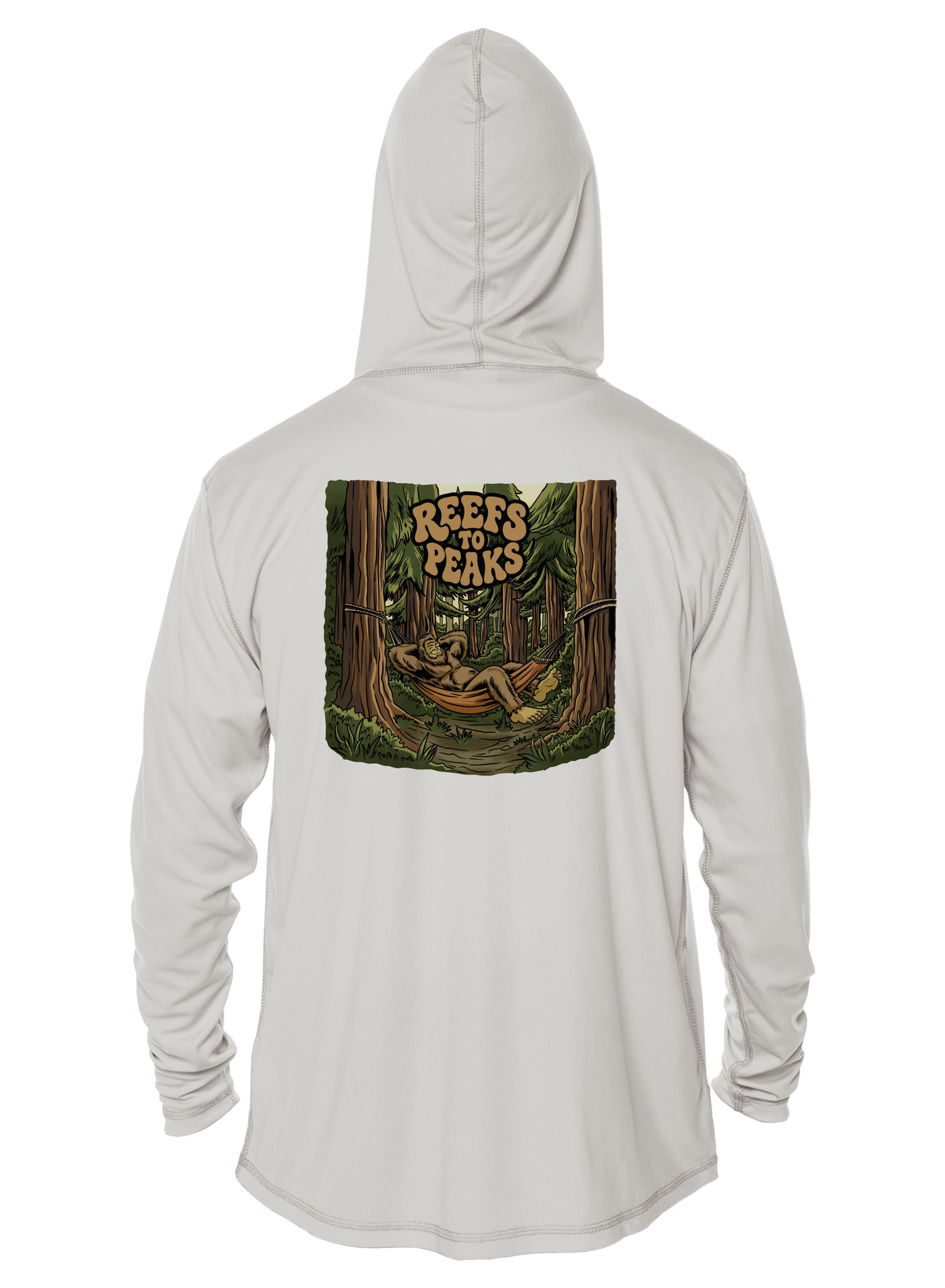 Sasquatch Siesta UPF 50+ Performance Hoodie | Reefs to Peaks