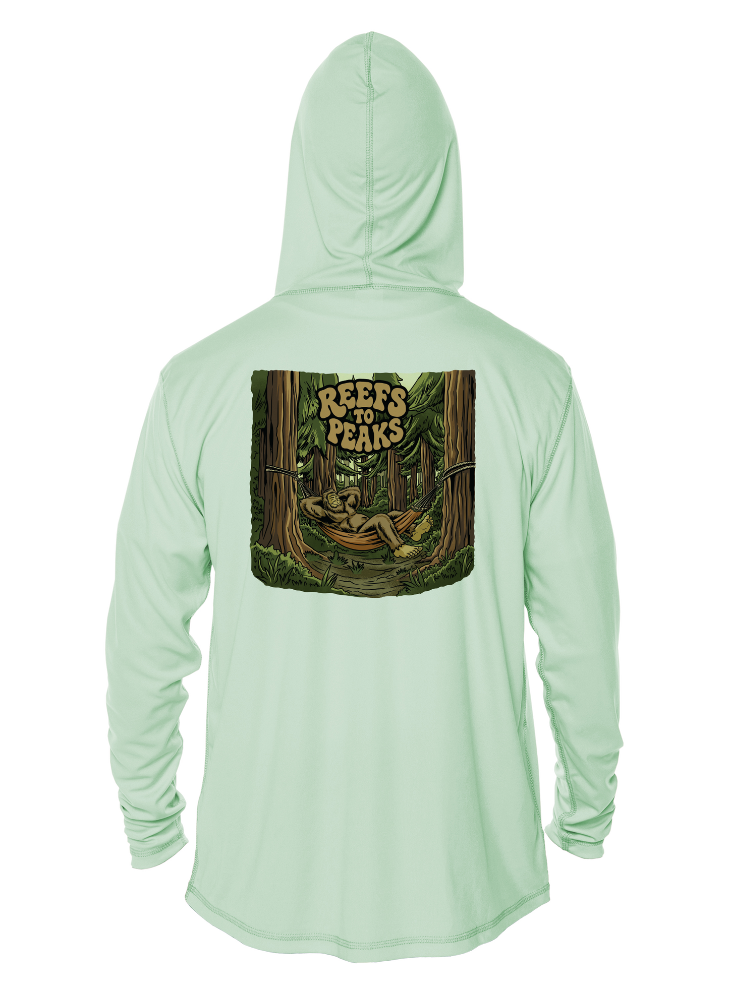 Sasquatch Siesta UPF 50+ Performance Hoodie | Reefs to Peaks