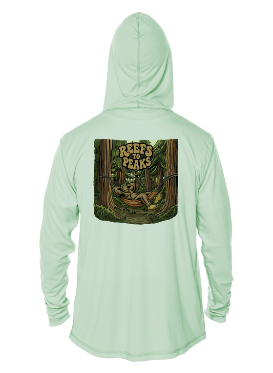Sasquatch Siesta UPF 50+ Performance Hoodie | Reefs to Peaks