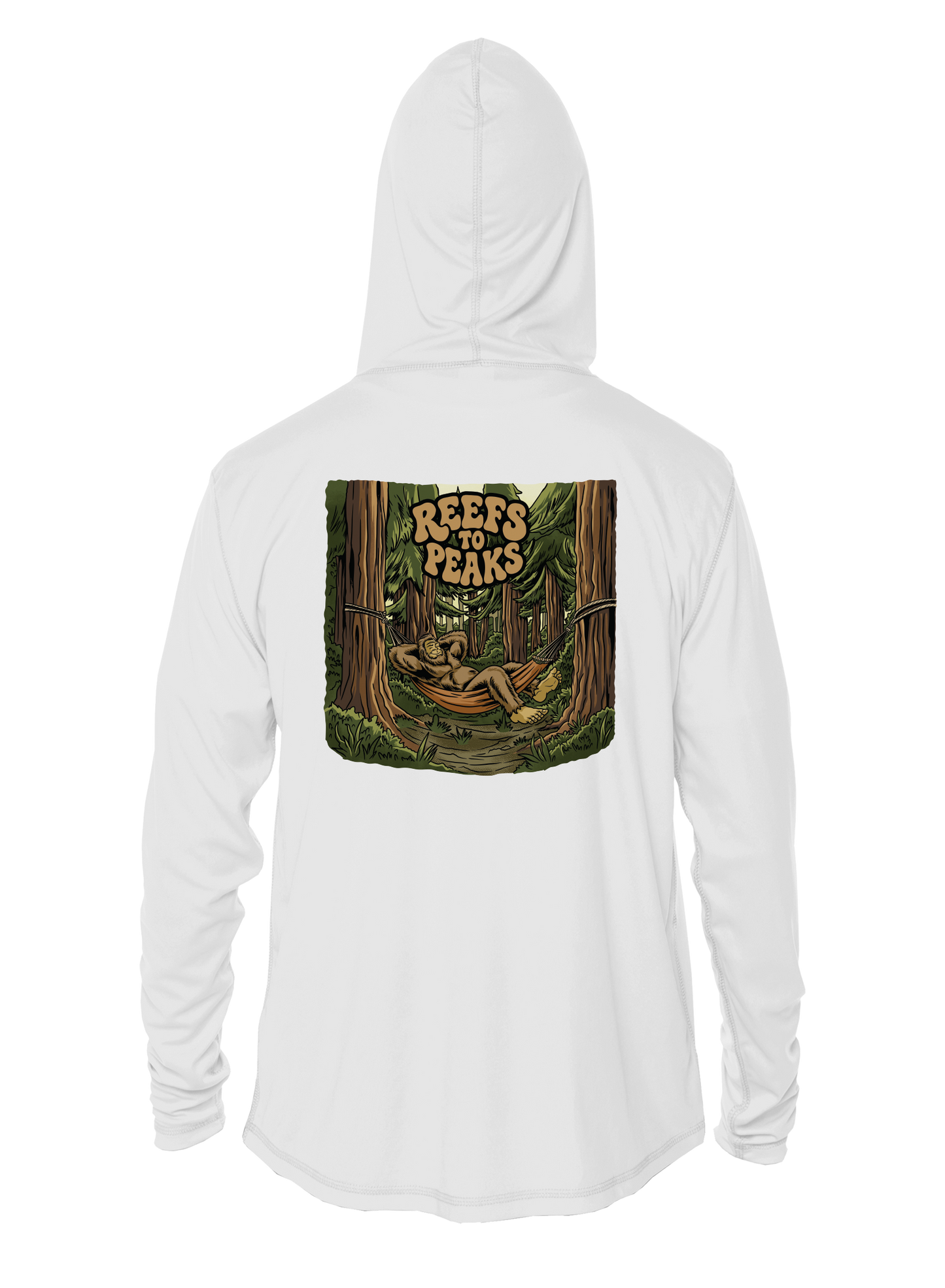 Sasquatch Siesta UPF 50+ Performance Hoodie | Reefs to Peaks