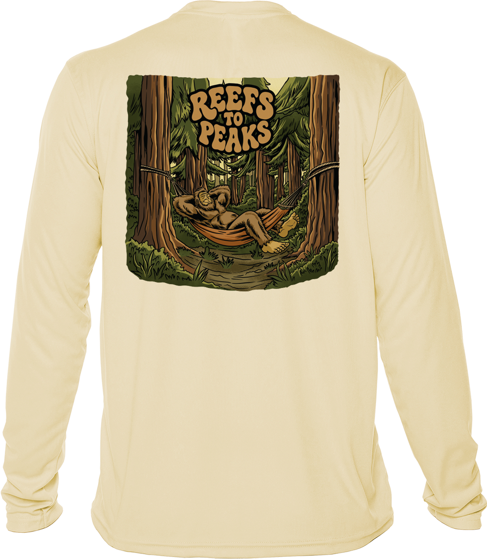 Sasquatch Siesta UPF 50+ Long Sleeve Shirt | Reefs to Peaks