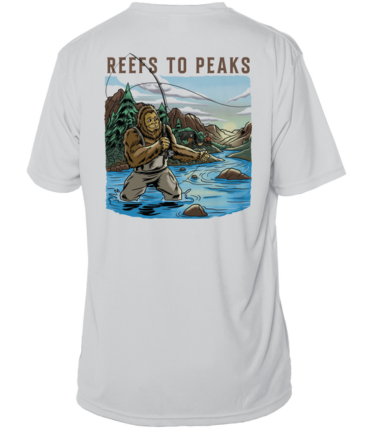 Sasquatch Angler UPF 50+ Short Sleeve Shirt | Reefs to Peaks
