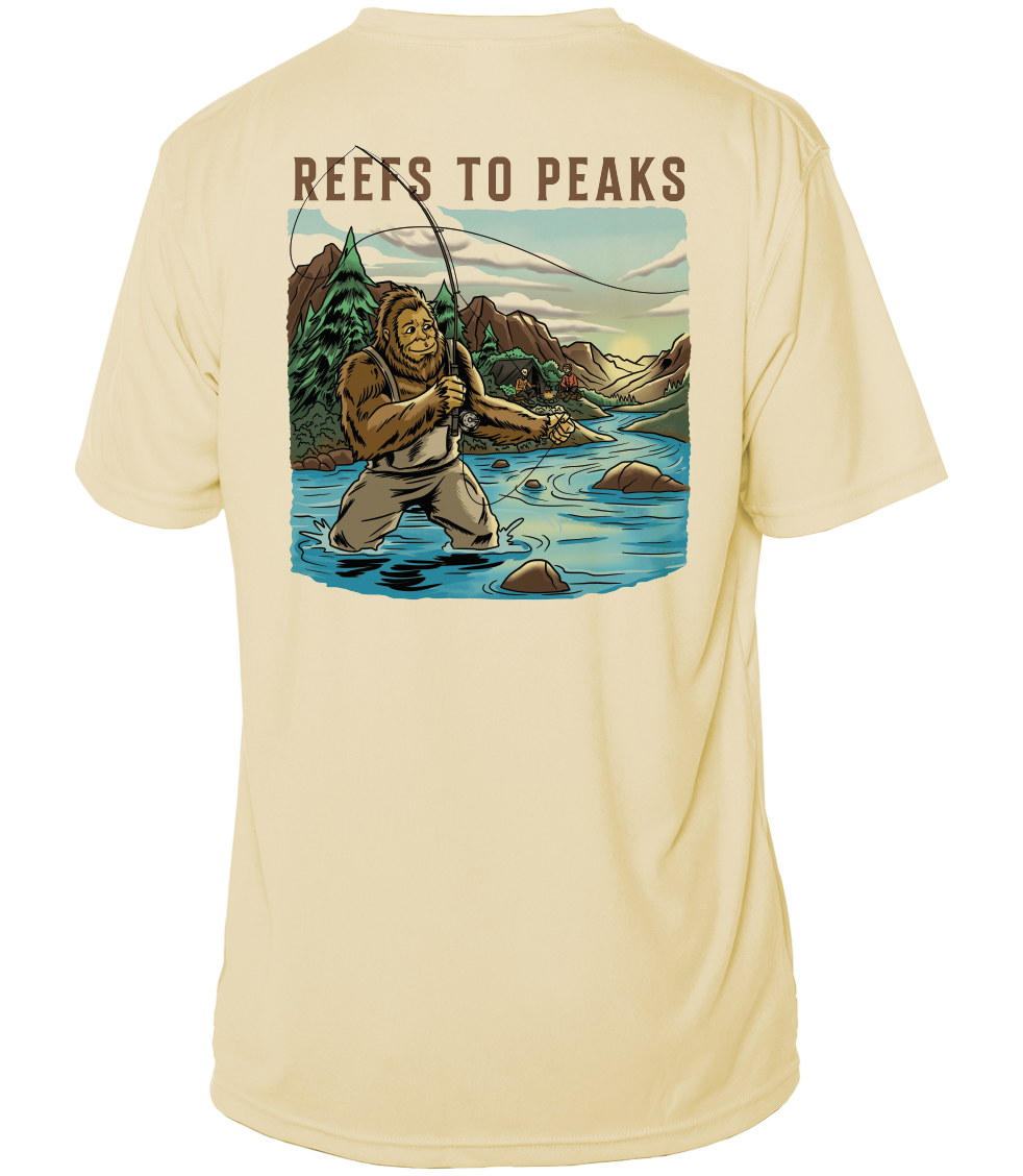 Sasquatch Angler UPF 50+ Short Sleeve Shirt | Reefs to Peaks