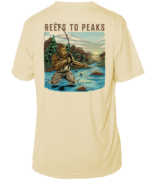 Sasquatch Angler UPF 50+ Short Sleeve Shirt | Reefs to Peaks