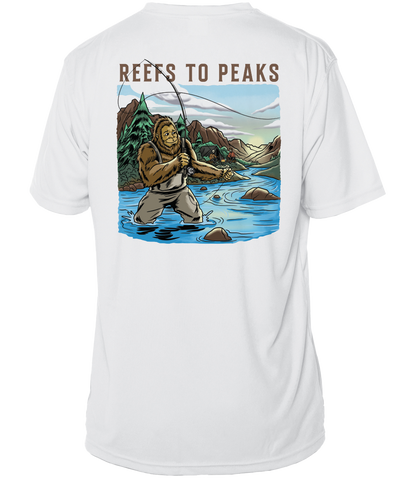 Sasquatch Angler UPF 50+ Short Sleeve Shirt | Reefs to Peaks