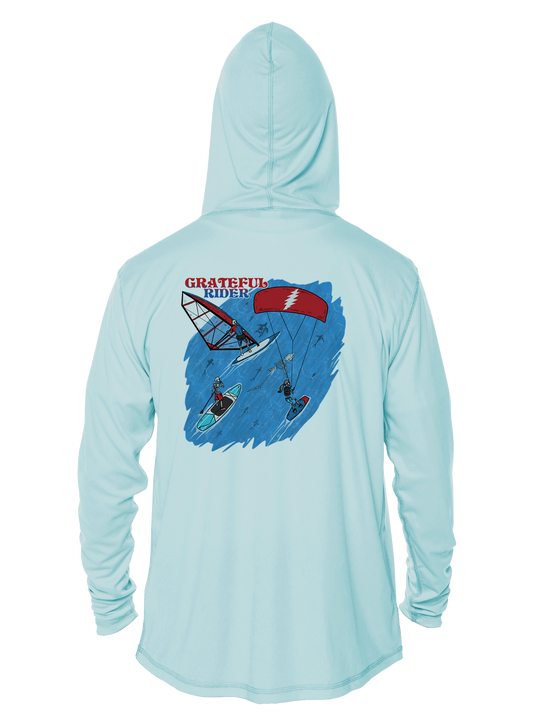Wind & Wave UPF 50+ Performance Hoodie | Grateful Rider