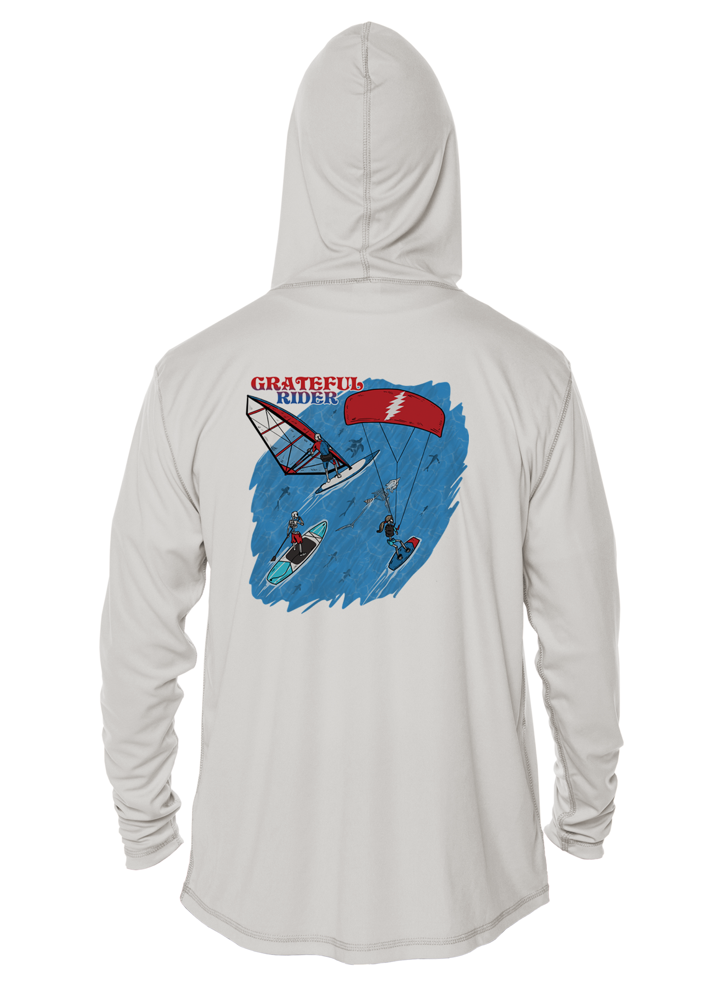 Wind & Wave UPF 50+ Performance Hoodie | Grateful Rider