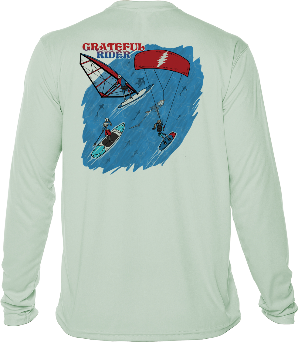 Wind & Wave UPF 50+ Long Sleeve Shirt | Grateful Rider