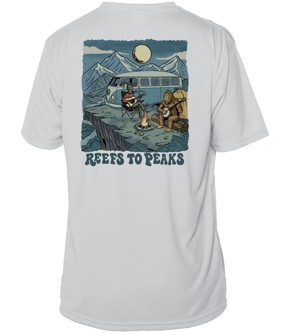 Campfire Jam UPF 50+ Short Sleeve Shirt | Reefs to Peaks