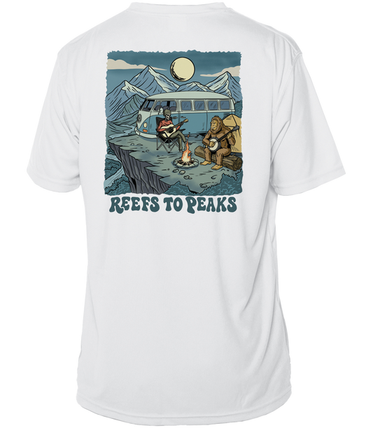 Campfire Jam UPF 50+ Short Sleeve Shirt | Reefs to Peaks